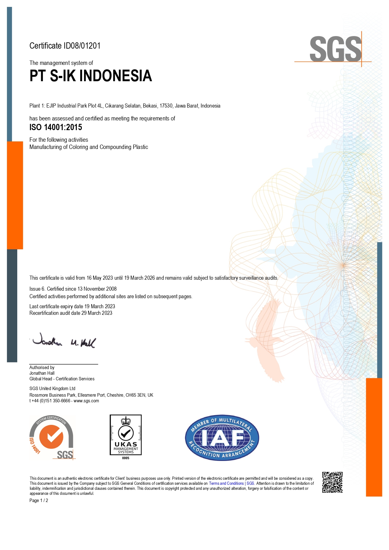 ISO 14001:2015