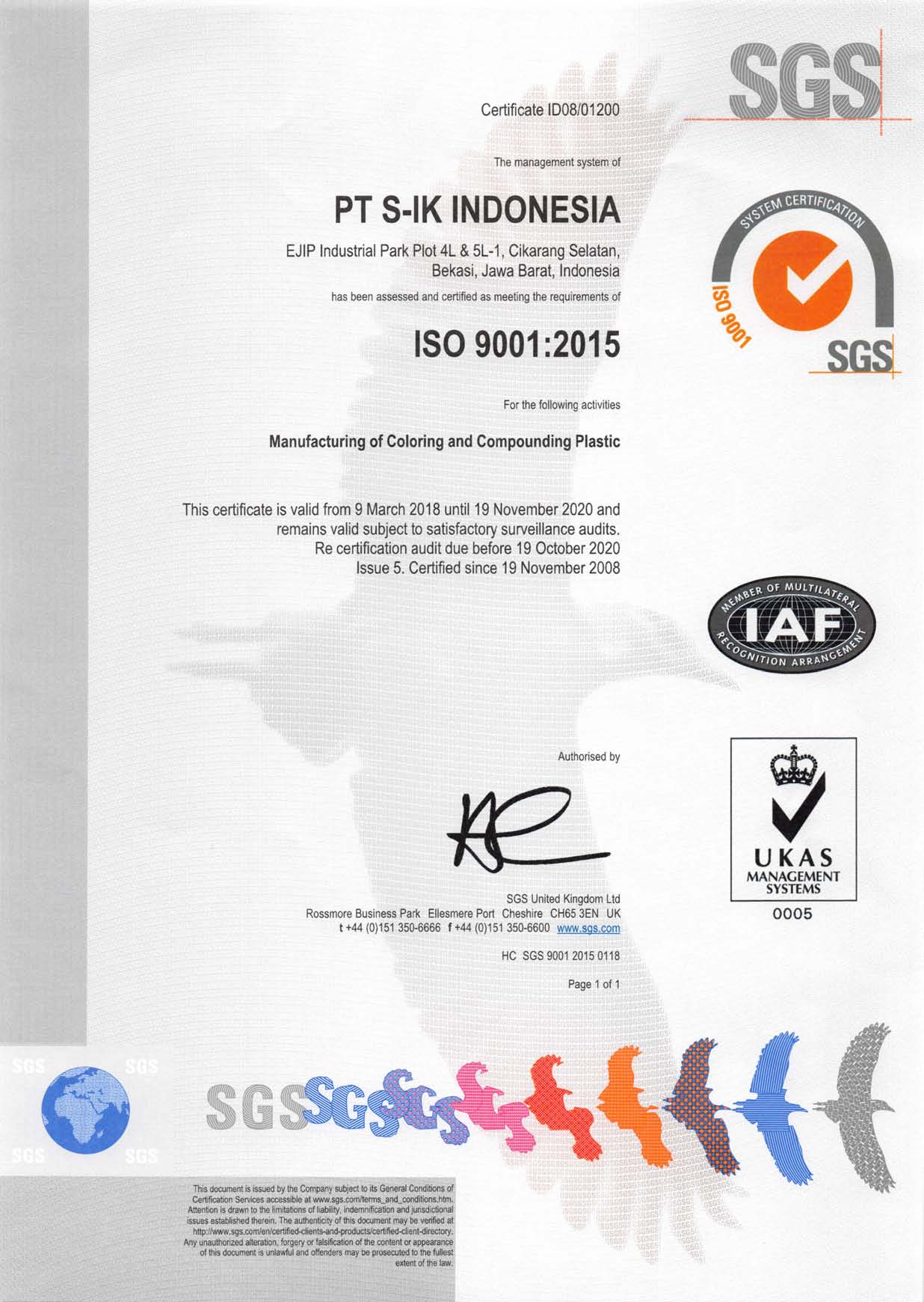 ISO 9001:2015